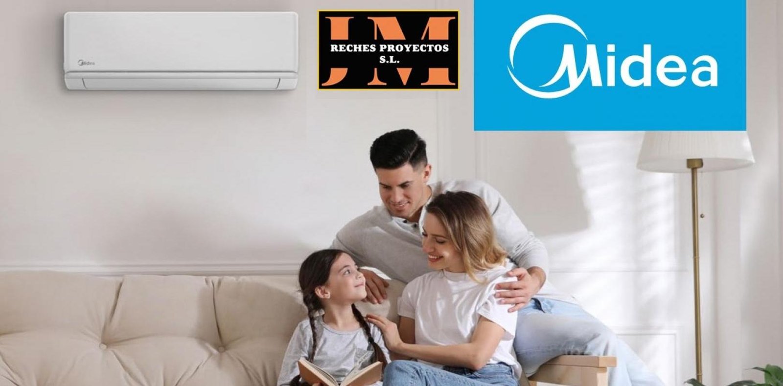 Anticipa el Verano en Barcelona: Climatización Inteligente Midea Blanc 35 con Mantenimiento Gratuito