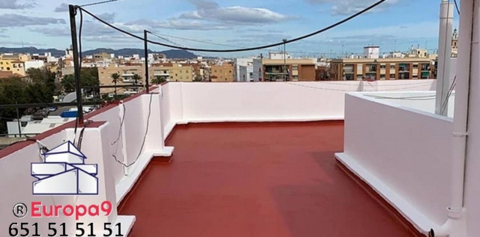 Europa 9: Diagnóstico y Solución Avanzada en Impermeabilización de Terrazas y Patologías en Valencia