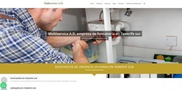 Multiservice A.D.: Soluciones Expertas en Desatascos y Fontanería de Urgencia en Tenerife Sur