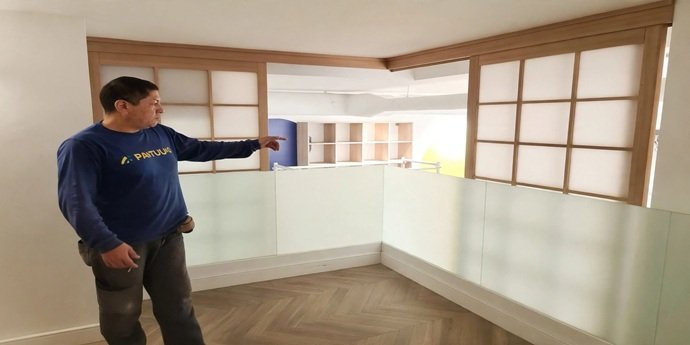 Mirador Interior Shoji en Las Rozas |Sello de Shoji España